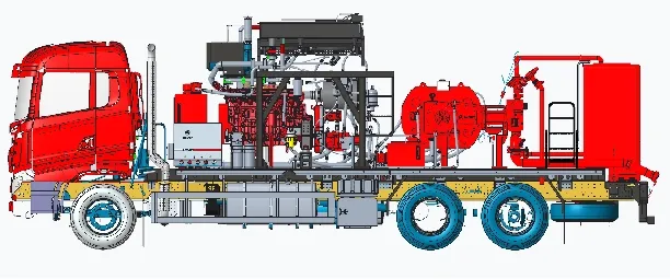 Hydraulic Frac Pumping Unit 700BHP