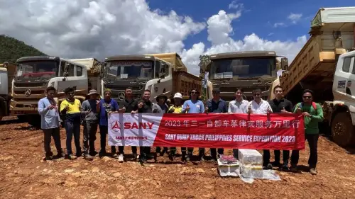 SANY Resuena Su Compromiso con la Calidad y el Servicio en Toda Filipinas