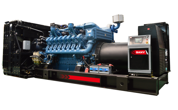 Open diesel generator set