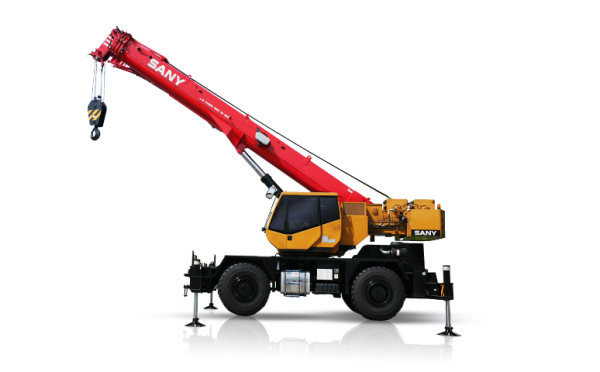 Below 50T Rough-terrain Crane