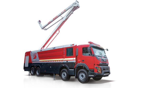 Large Tank Fire Truck