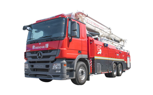 Feuerwehrauto mit gewaltsamem Zugang