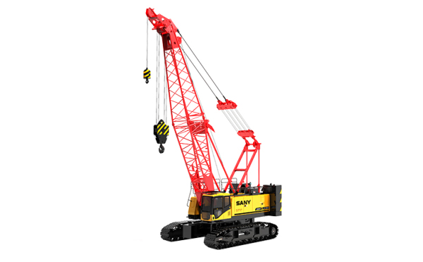  Below 100T Lattice Boom Crawler crane